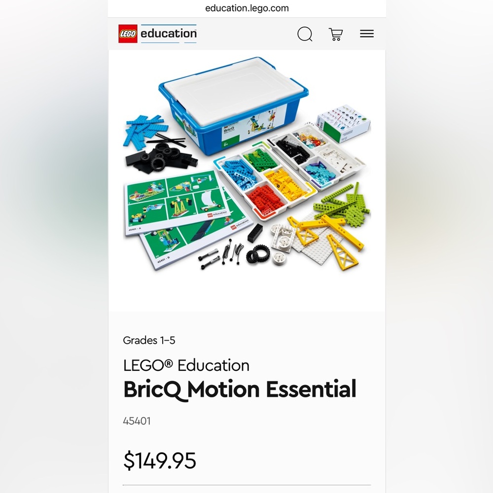 LEGO® Education
BricQ Motion Essential